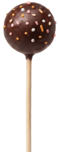 Cake pops artisanaux chocolat banane