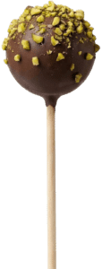 cake pops artisanaux chocolat pistache